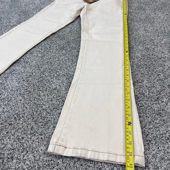 NWT! Kensie The Tessa High Rise Bootcut Women’s Size 10/30 In Cream - Picture 6 of 12
